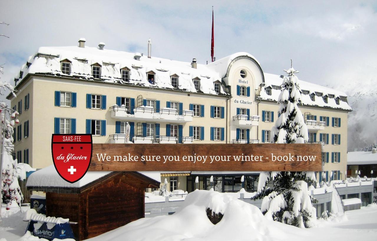 Hotel Du Glacier - The Dom Collection Saas Fee Dış mekan fotoğraf