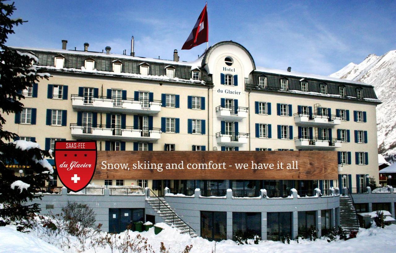 Hotel Du Glacier - The Dom Collection Saas Fee Dış mekan fotoğraf